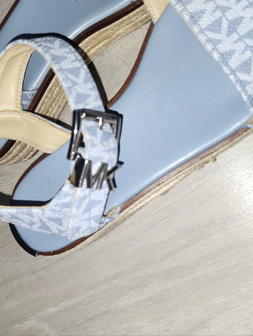 Michael Kors Richie Espadrille Platform Wedge Sandals